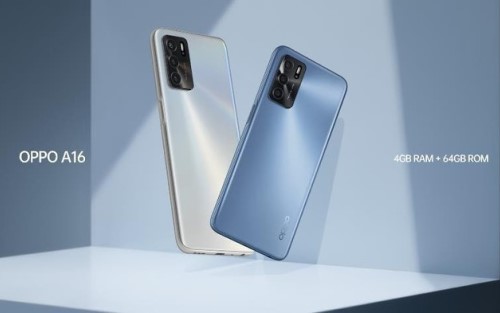 OPPO Luncurkan Varian Terbaru A16 Pearl Blue