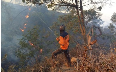 Puncak Gunung Ciremai Terbakar, Jalur Pendakian Tutup