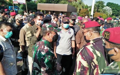 Dihadiri Gatot, Acara Tabur Bunga di TMP Kalibata Ricuhan
