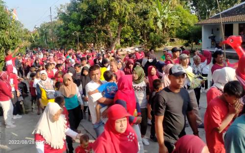 Rangkaian HUT Kemerdekaan RI, Warga Kategan Gelar Berbagai Kegiatan