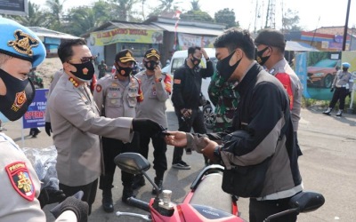 Polresta Tangerang dan Tiga Pilar Operasi Yustisi di Pasar