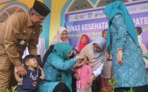 Pemkab Siak Gelar Pencanangan Crash Program Imunisasi Polio Serentak