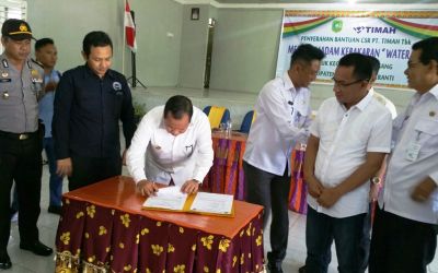 Bupat Meranti Apresiasi Bantuan CSR dari PT. Timah