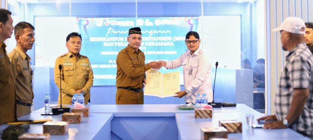 Pemkab MoU Pengelolaan Perikanan di Kepulauan Meranti