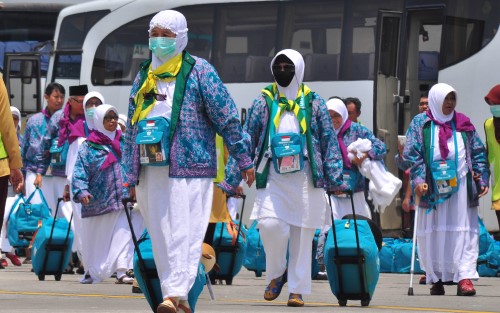 7 Pesawat Garuda Indonesia Angkut Jemaah Indonesia