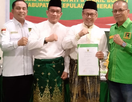 Masrul Kasmy - Fauzi Hasan Terima SK B1 KWK dari DPP PPP