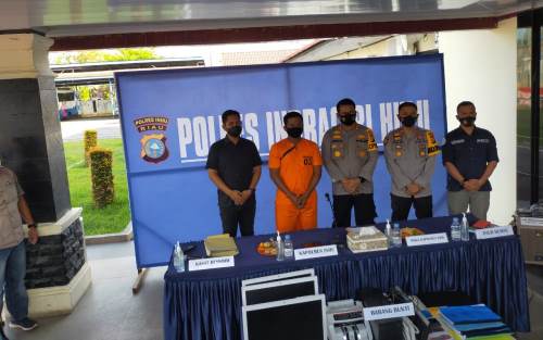 Polres Inhu Tetapkan Dua Tersangka Investasi Bodong