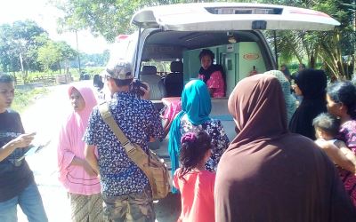 Ainsyah Akhirnya Dirawat di RSUCM Lhokseumawe