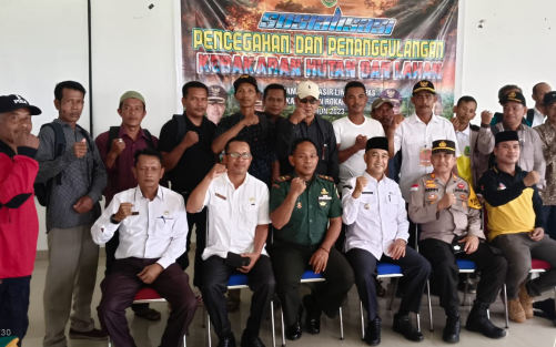 Waspada Api Musim Kemarau, Palika Gelar Sosialisasi Karhutla