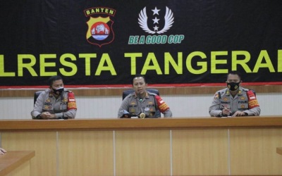 Kapolresta Tangerang Beri Arahan Tim PAM Aksi Mogok