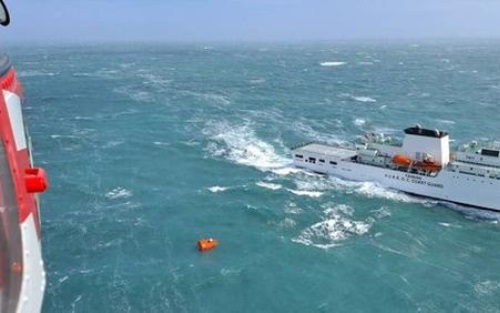 Kapal Kargo Shinsung Tenggelam di Taiwan, 12 WNI Hilang