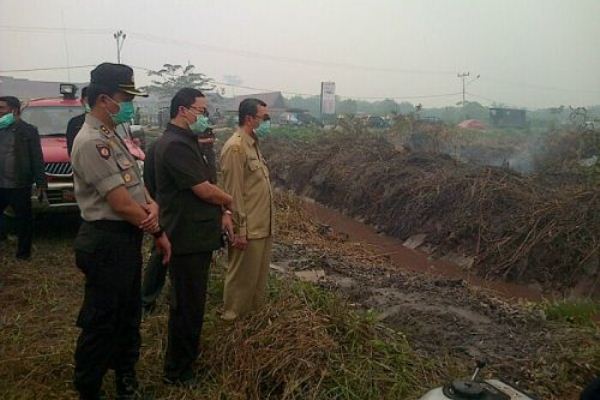 Kewalahan Atasi Api, Syamsuar Minta Heli