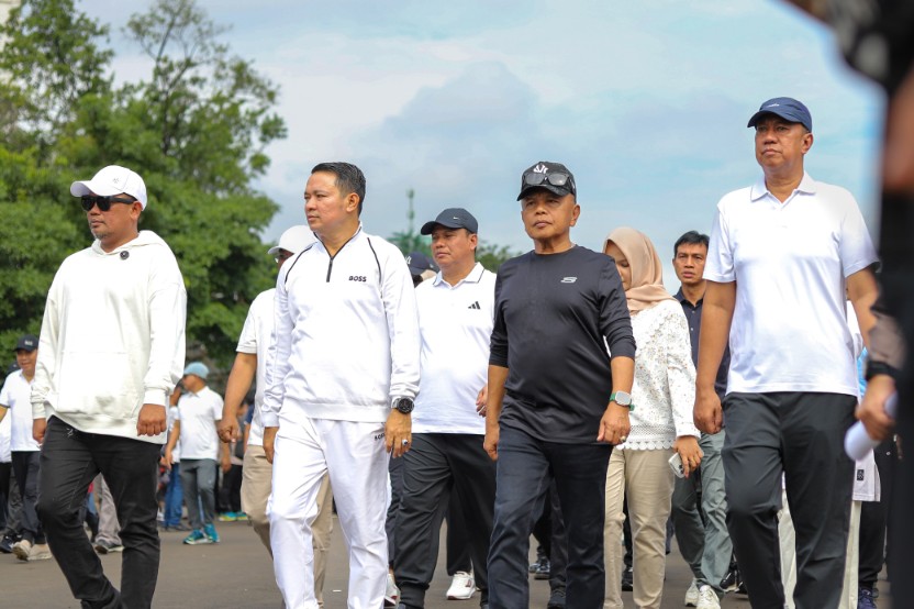 Sebelum di Lantik Presiden, Asmar-Muzamil Ikuti Gladi Bersama Kepala Daerah Lainnya