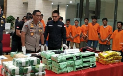 Bareskrim Polri Tangkap 59 Kg Sabu di Riau