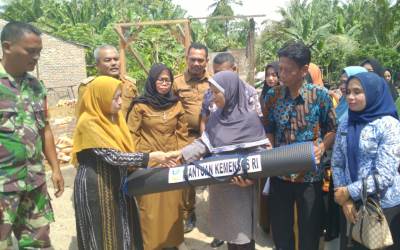 Pemkab Asahan Beri Batuan Korban Kebakaran Dusun V