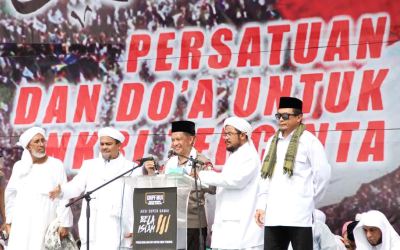 Orasi Aksi 212, Kapolri Sepanggung Dengan Habib Rizieq