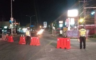 Tren Pelanggaran Aturan PSBB di Pekanbaru Menurun