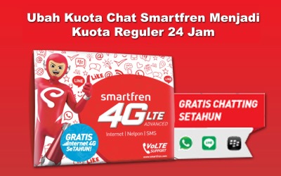 Cara Ubah Kuota Chat Jadi Internet All Operator