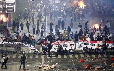 IPW Minta Polisi Usut Tokoh Partai Pendana Aksi 22 Mei