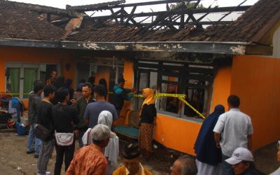 Rumah Kontrakan di Kota Batu Terbakar, Empat Anak Tewas