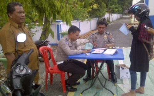 Satlantas Polres Bengkalis Gelar Razia Rutin