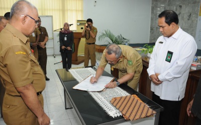 Lima Instansi Pemprov Riau Teken Fakta Integritas