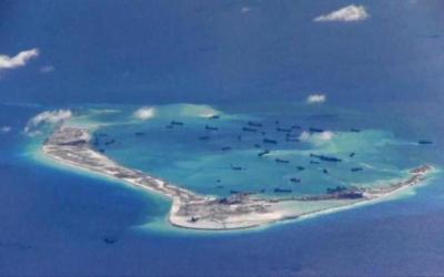 Kini Tampak Pembangunan Hanggar Militer China di Pulau Sengketa