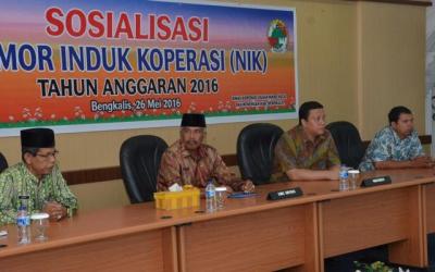 Diskop Sosialisasikan Nomor Induk Koperasi