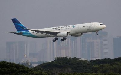 Pesawat Garuda Indonesia Mendarat Darurat di Sri Lanka