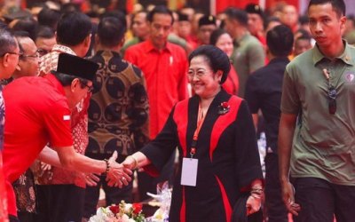 Megawati Terpilih Kembali Sebagai Ketua Umum PDI-P