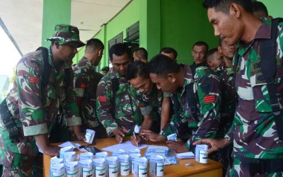 Negatif, Prajurit Kodim 0103/Aceh Utara Tes Urine