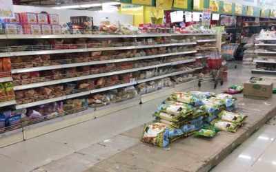 Virus Corona, Warga Mulai Serbu Supermarket