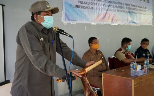 Bupati Siak Alfedri Hadiri Pembukaan Pelatihan SDM Desa Wisata