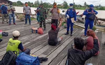 13 TKI Terlantar di Hutan Bakau Kabupaten Asahan