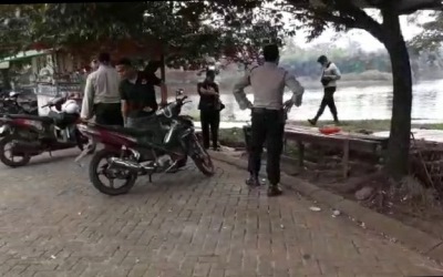 Pengunjung Danau Citra Jadi Target PSBB Sat Binmas