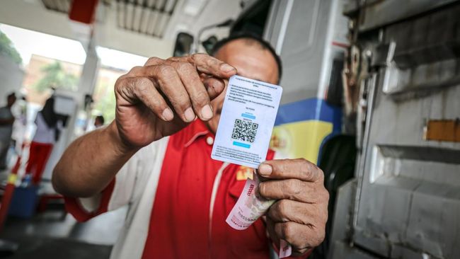 Pembatasan BBM Subsidi, Warga Wajib Daftar QR Code Beli Pertalite