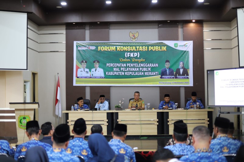 Menuju Pelayanan Modern, Meranti Pacu Pembangunan Mal Pelayanan Publik 2026