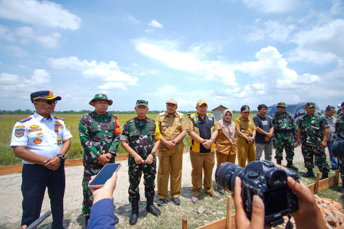 Bupati Alfedri jadi Pembina upacara Pembukaan TMMD ke -119 Tahun 2024