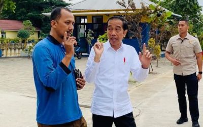 Cerita Penjaga Pompa Waduk Pluit Temani Jokowi Sidak