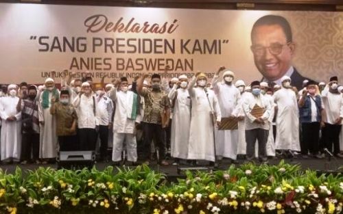 Mantan FPI, HTI dan Eks Napi Teroris Deklarasi Dukung Anies 