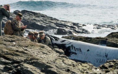 Pesawat Militer AS Jatuh di Perairan Okinawa Jepang