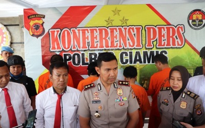 Polres Ciamis Tangkap 4 Penjudi Capsa