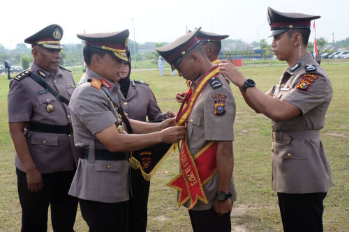 Waka Polda Lantik 134 Bintara Polri Gelombang I Tahun 2023