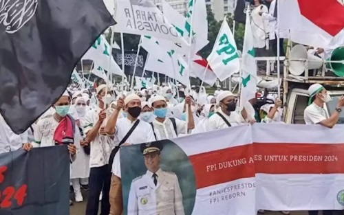 FPI Reborn dan HTI Deklarasi Dukung Anies jadi Capres