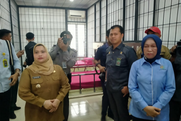 Pakai Dana BLUD RSUD, Kajari Bengkalis Resmikan Ruang Rawat Inap Tahanan