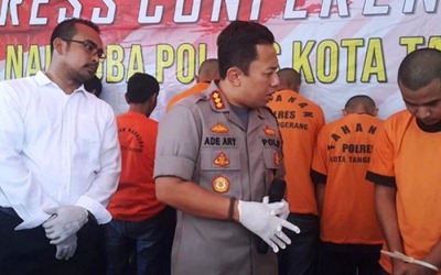 1,9 Kilogram Sabu Diamankan Satnarkoba Polresta Tangerang