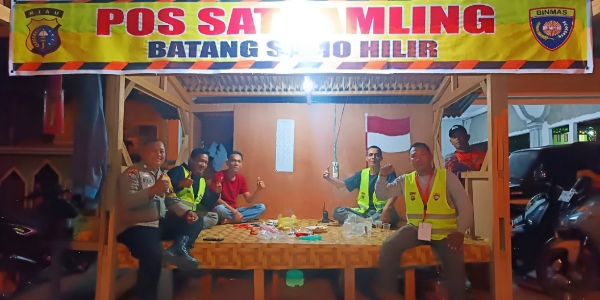 Polres Rohul Perkuat Green Policing Lewat Patroli Satkamling