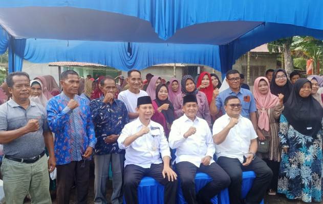 Anggota DPRD Riau Fairus Reses di Kampung Teluk Mesjid