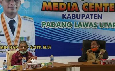 Liasion Officer GTTP Covid-19 Kunjungi Padang Lawas Utara