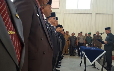 Wakil Bupati Meranti Lantik 11 Pejabat Eselon II 